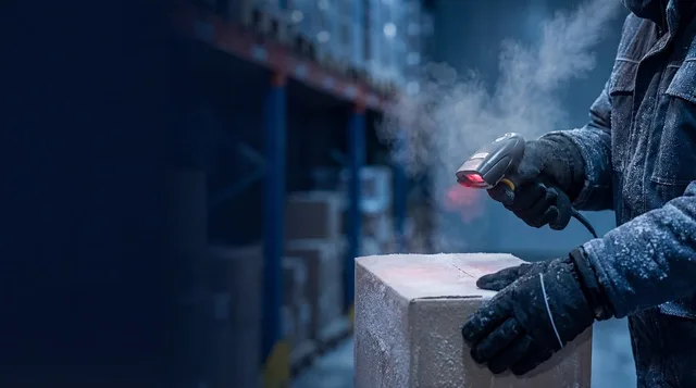 red scanner, laser, temple, package, cardboard box, logistics logistics, close-up, technology, consumers, shipping shipping, delivery, warehouse, automation, logging, identification, retail, supply chain, label, transparency, industry, digital, contractor, ai generated. Usare i motivi di reso per migliorare il prodotto